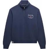 Superdry Sweat-shirt 'Athletic Essentials' bleu marine