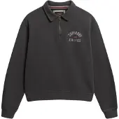 Superdry Sweat-shirt gris / gris clair / rouge