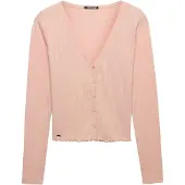 Superdry Femme Cardigan Pointelle Athletic Essential Pink Taille: 38