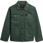 Superdry Veste mi-saison 'Chore' vert foncé