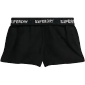 Superdry pour femme. W7110450A Short Draw noir (S), Casuel, Coton