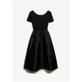 Superdry pour femme. W8011999A Robe LBD Woven Mix noire (XS), Casuel, Polyester, Manche courte