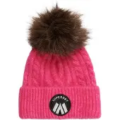 Superdry Bonnet marron / rose