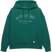 Superdry Sweat-shirt crème / vert