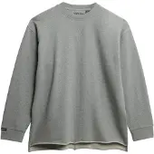 Superdry Sweat-shirt gris chiné
