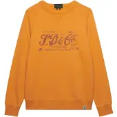 Superdry Sweat-shirt marron / orange clair