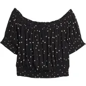 Superdry Chemisier noir / blanc