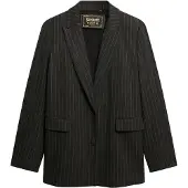 Superdry Blazer anthracite / blanc