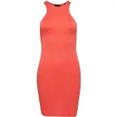 Superdry Dames Rose en Jersey a Dos Nageur Mini-Robe, Taille: 38