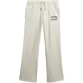 Superdry Pantalon 'Athletic Essentials' gris foncé / blanc