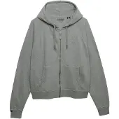 Superdry Veste de survêtement gris chiné