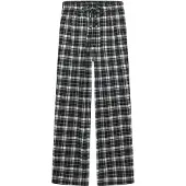 Superdry Pantalon noir / blanc