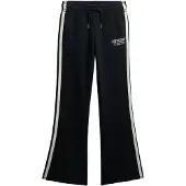 Superdry pour femme. W7011279A Pantalon Jogger Athletic Stripe Flare marine (L), Sport, Coton