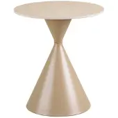 House Nordic Elin table d'angle Ø50cm sable.