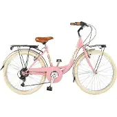 Via Veneto - Vélo pour fille Giuly Lady 24" 6 vitesses, taille 38, rose Diva