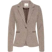 Ichi Blazer 'IHKATE' brun foncé / gris clair