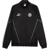 Puma Vestes d’entraînement 'Olympique de Marseille King Anthem' bleu cyan / noir / blanc