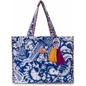 Oilily sac à épaule Sanny Shopper Mazarine Blue bleu