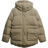Superdry Femme Doudoune Courte à Garnissage Synthétique Beige Taille: 40
