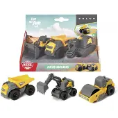 Dickie Toys Coffret 3 véhicules de construction Toys Volvo Modèle aléatoire