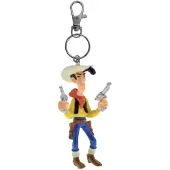 Plastoy Lucky Luke : Porte-clés Lucky Luke 2 Guns, Multicolore