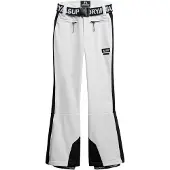 Superdry Pantalon de sport noir / blanc