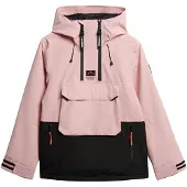 Superdry Veste de sport rose / noir