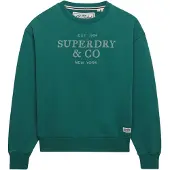 Superdry Sweat-shirt vert / vert pastel