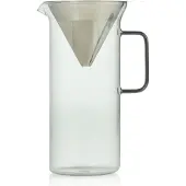 AdHoc Kaffeebereiter IMPACT Glas, Cafetière, Gris