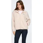 ONLY Veste en polaire 'ONLEva' beige clair