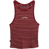 Superdry Haut 'Essential' rouge / blanc
