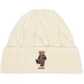Ralph Lauren Bonnet crème / bleu marine / marron