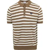 Blue industry Polo M10 Rayures Marron taille XXL