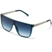 Hawkers Lunettes de soleil 'Weed' bleu foncé / noisette