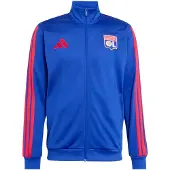 Adidas Vestes d’entraînement 'Olympique Lyon DNA' bleu / rouge