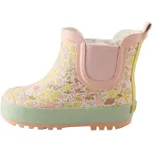 Next Bottes en caoutchouc jaune / vert pastel / rose / rose ancienne