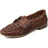 5PM Mocassin 'GAËLLE' cognac