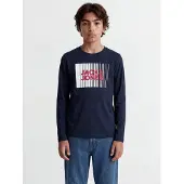 Jack & jones Junior T-Shirt bleu / rouge / blanc