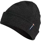 Superdry Homme Coton Logo Brodé En Maille Avec Essential Bonnet, Gris Foncé
