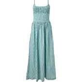 Abercrombie & Fitch Robe d’été 'SYDNEY' bleu-gris / menthe