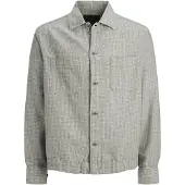 Jack & Jones Chemise gris / blanc