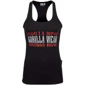 Gorilla wear Haut 'Verona' rouge / noir / blanc