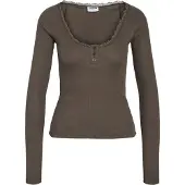 Noisy May T-shirt 'NMMaya' chocolat