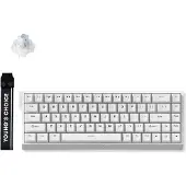 MCHOSE Ace 68 (US, Filaire), Clavier, Blanc
