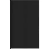 vidaXL Tapis de tente 400x600 cm Noir