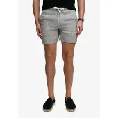 Superdry Pantalon 'The Merchant Store' gris / blanc