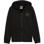 Puma Veste de survêtement 'Essentials' noir