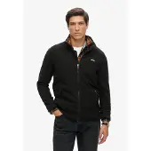 Superdry Veste en polaire noir