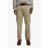 Superdry pour homme. M7011439A Pantalon cargo léger Ripstop beige (30/32), Casuel, Coton