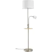 LINDBY Lampadaire , Aovan, Gris, Salon / séjour, Métal, Moderne